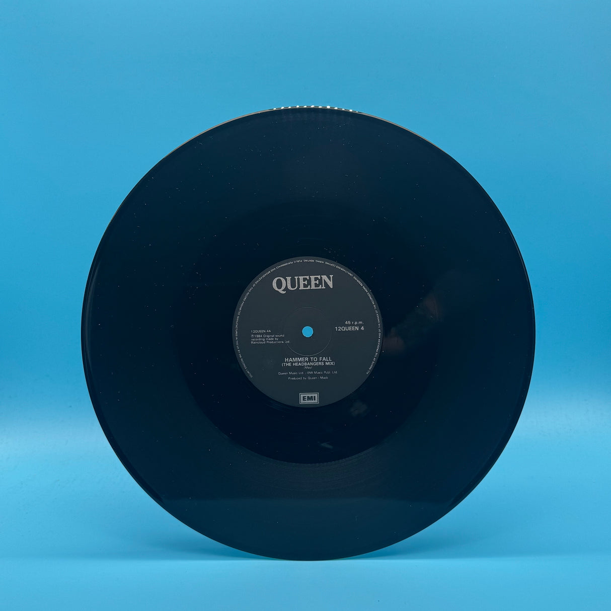 Queen - Hammer to Fall Withdrawn Sleeve 12 Inch Vinyl
