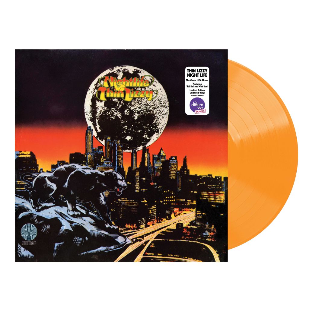 Thin Lizzy - Night Life Orange Vinyl