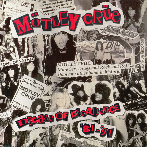 Motley Crue - Decade of Decadence 81-91