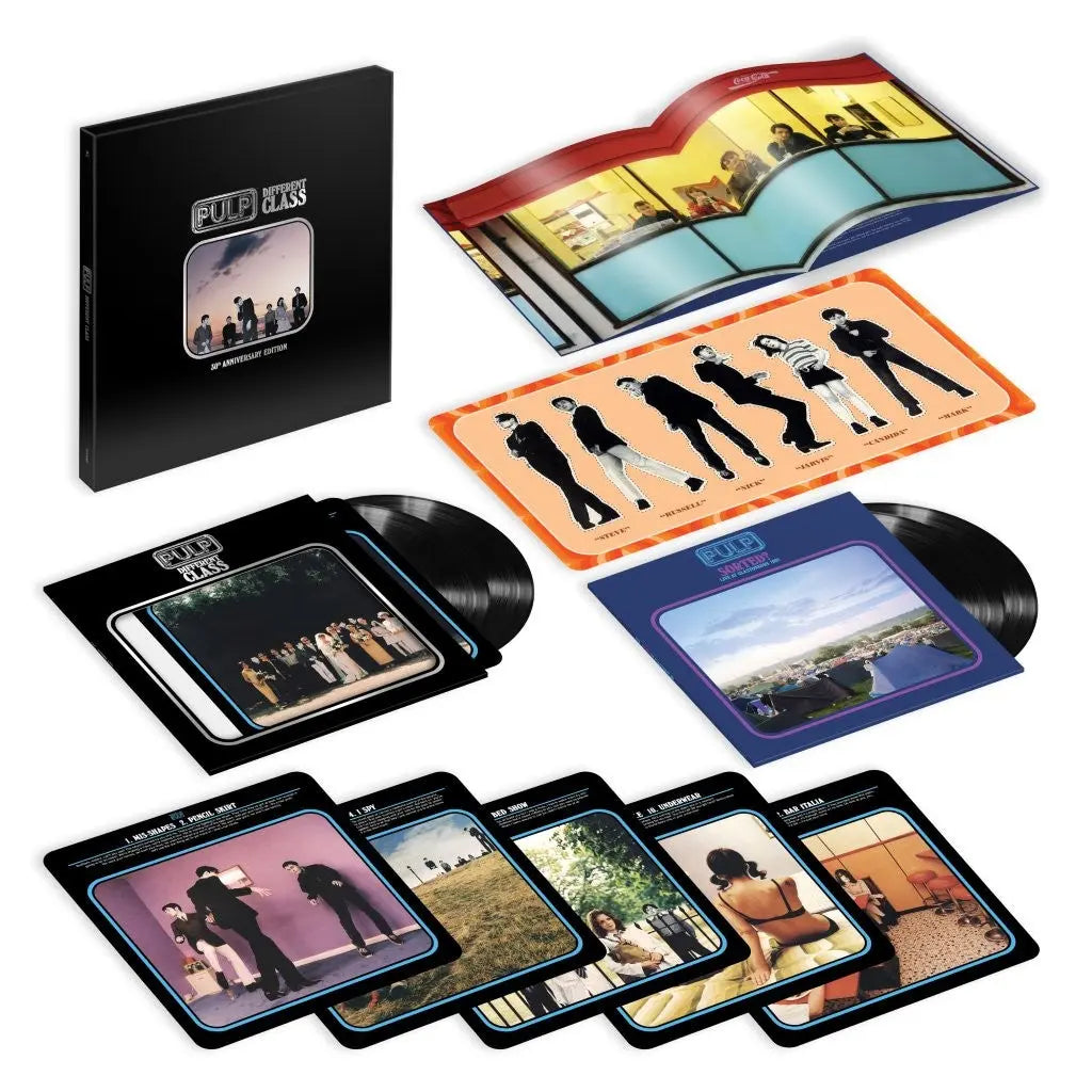 Pulp - Different Class - 30th Anniversary 4LP Box Set - VINYL