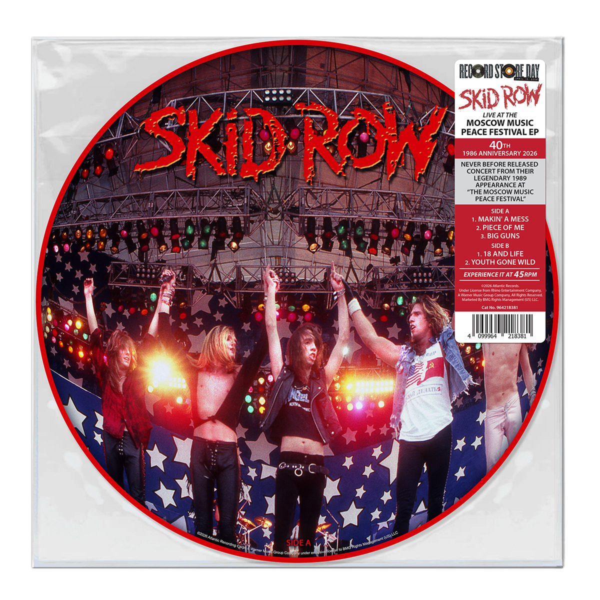 Skid Row - Live at the Moscow Music Peace Festival