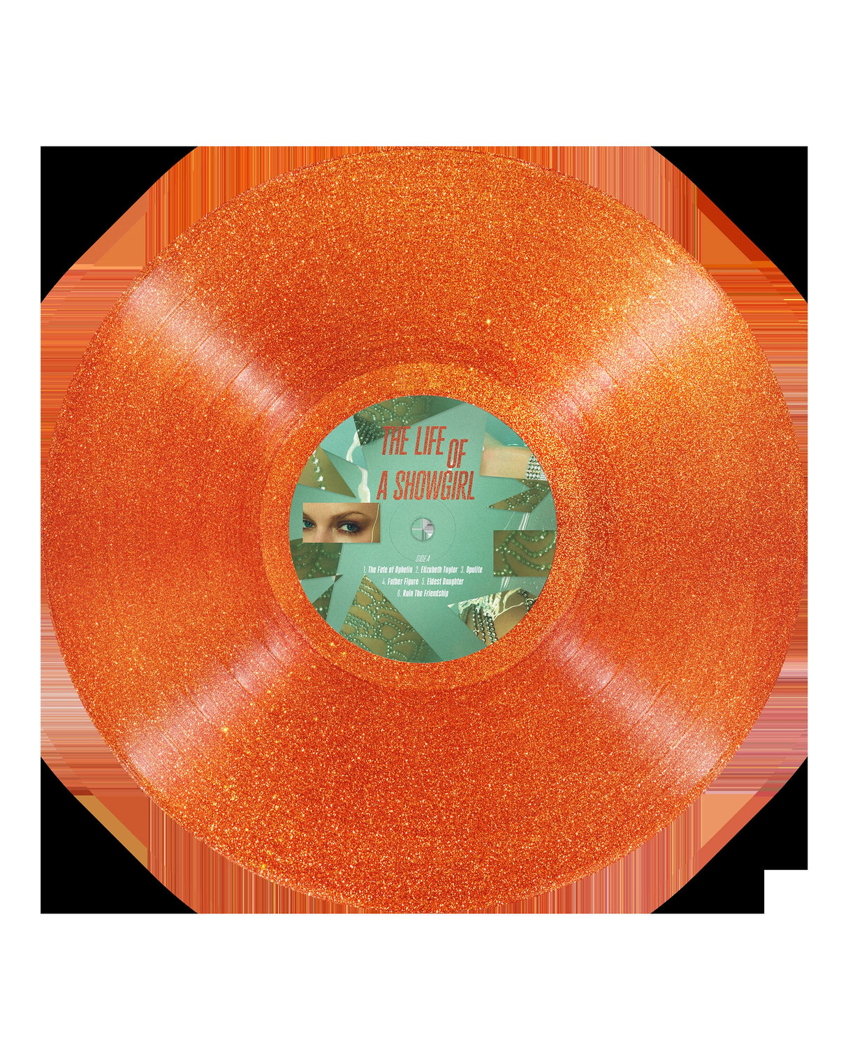 Taylor Swift - The Life of a Showgirl - Orange Glitter Vinyl