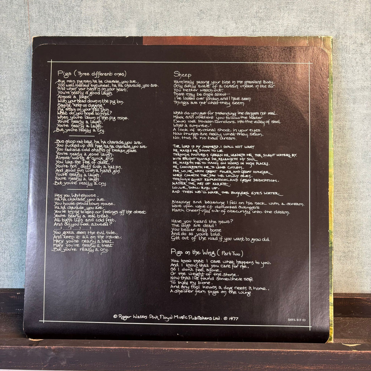 Pink Floyd - Animals Vinyl