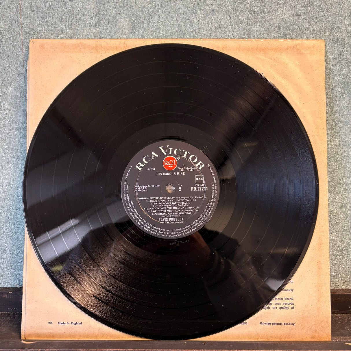 Elvis Presley - His Hand In Mine Vinyl