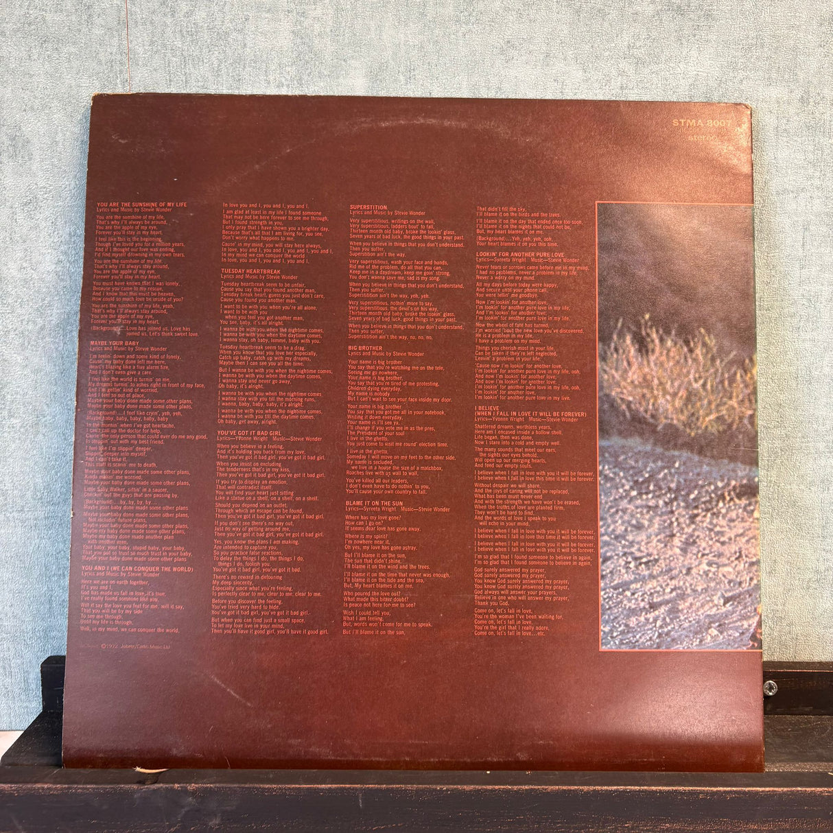 Stevie Wonder - Talking Book Vinyl