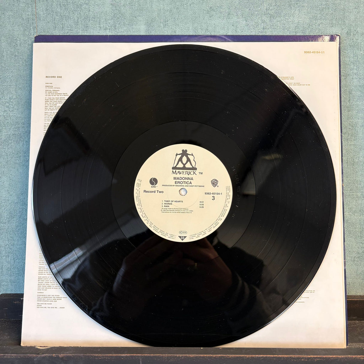 Madonna - Erotica Vinyl