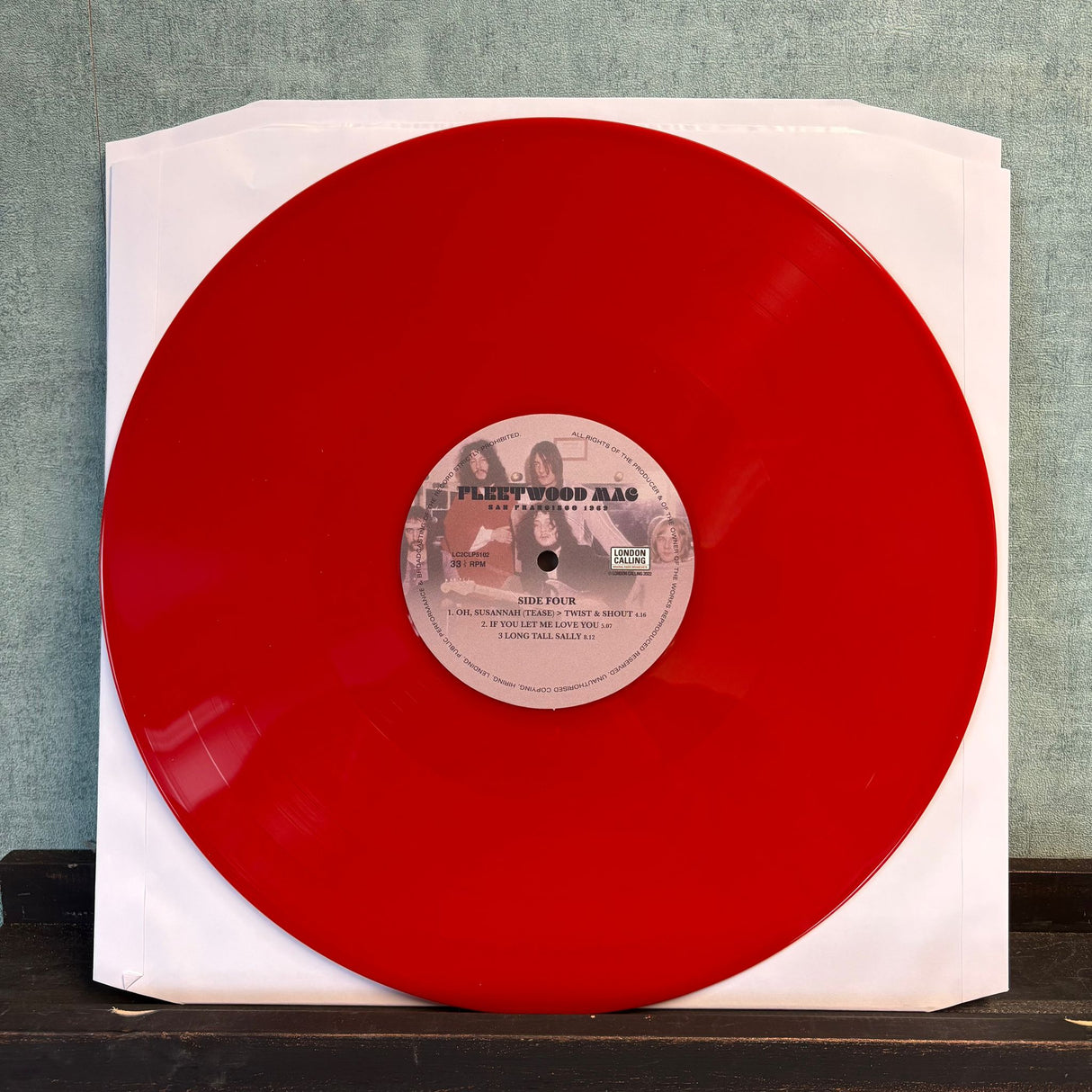 Fleetwood Mac - San Franscisco 1969 Red Vinyl