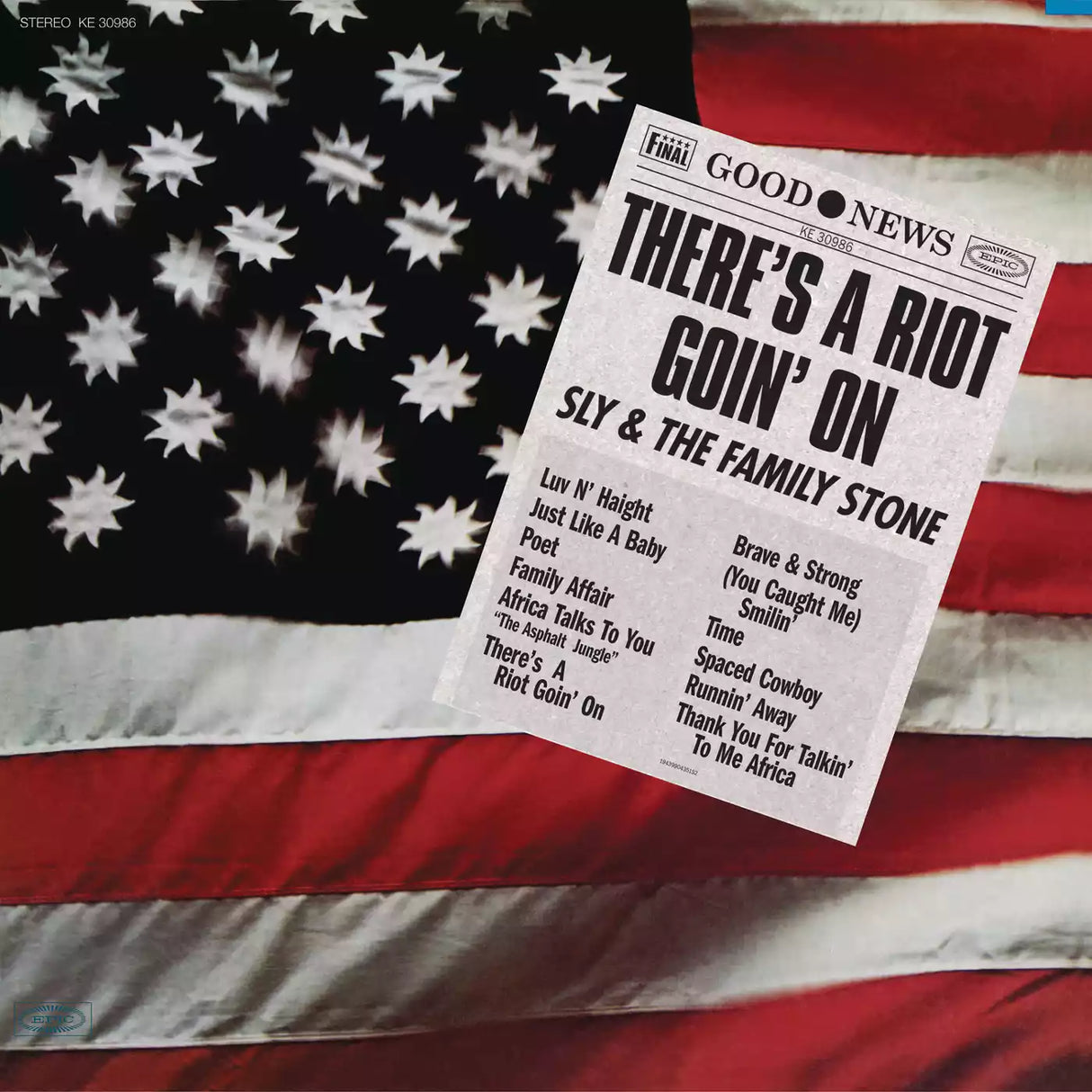 SLY & THE FAMILY STONE - THERE'S A RIOT GOIN' ON - VINYL