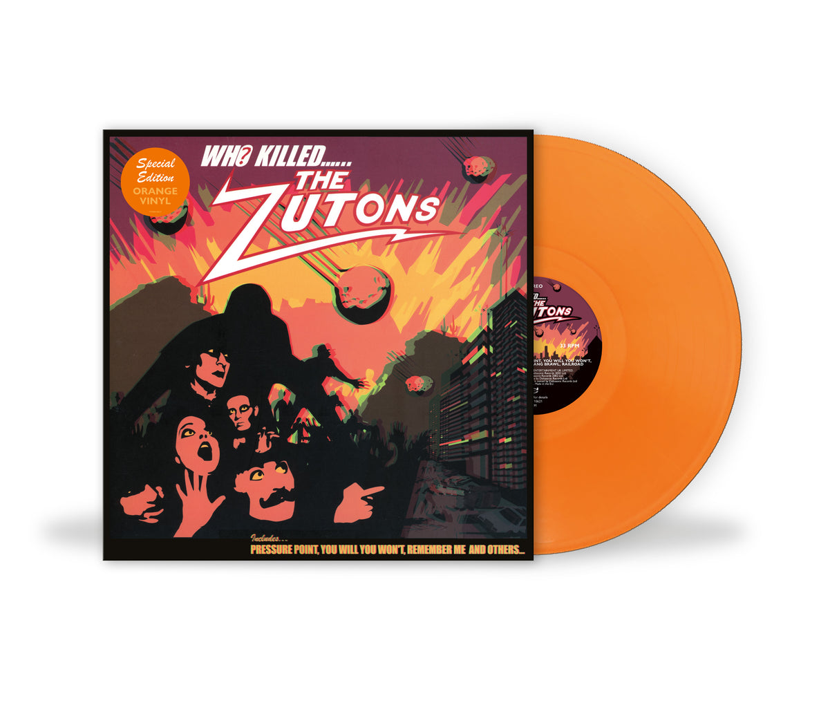 The Zutons - Who Killed...... The Zutons? - Limited Orange VINYL