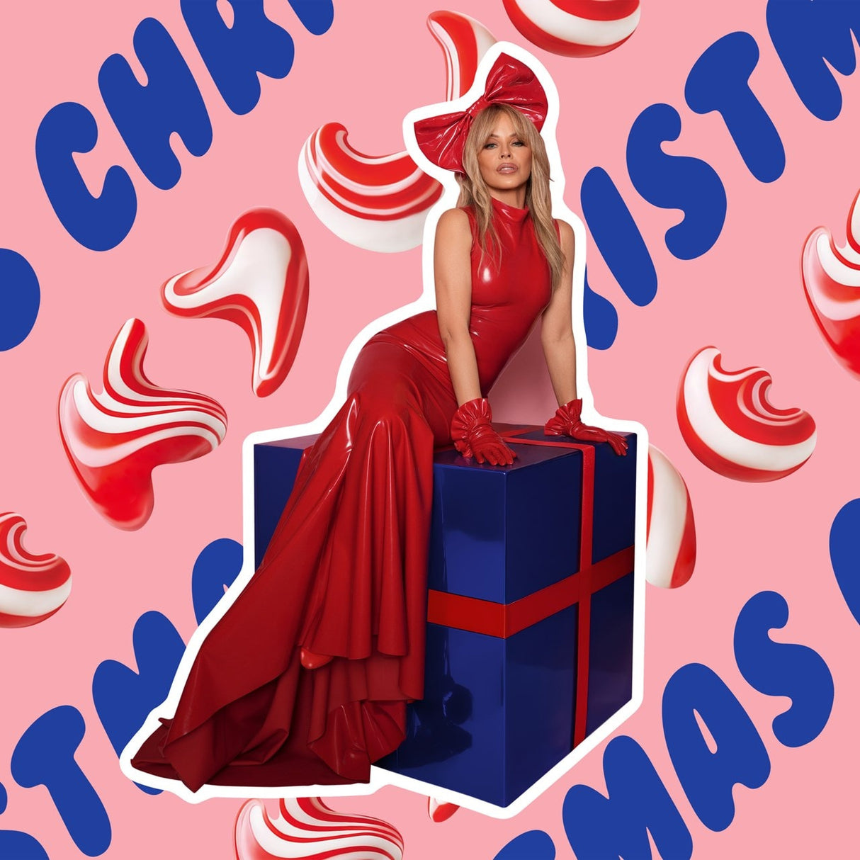 Kylie Minogue - Kylie Christmas (Fully Wrapped) - Limited Edition Pink Marble - Vinyl
