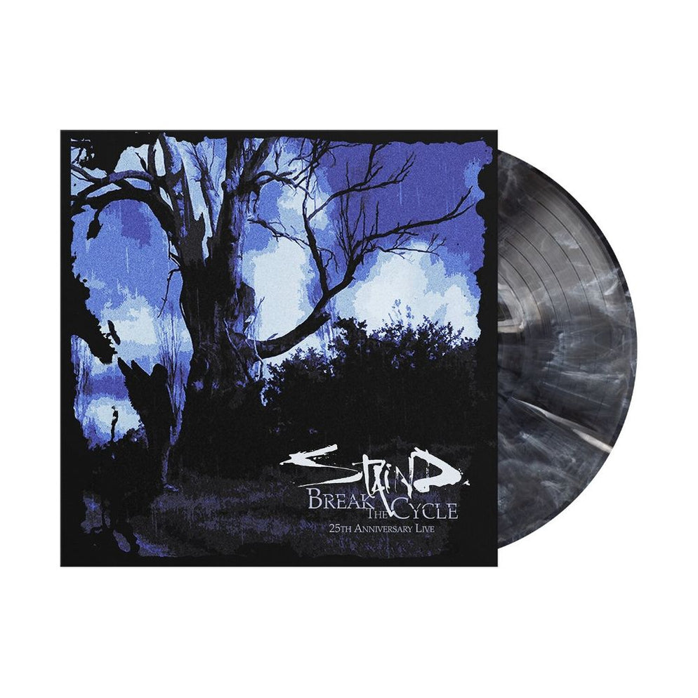 Staind Break - The Cycle (25th Anniversary Live) Black Ice Black Wave Vinyl