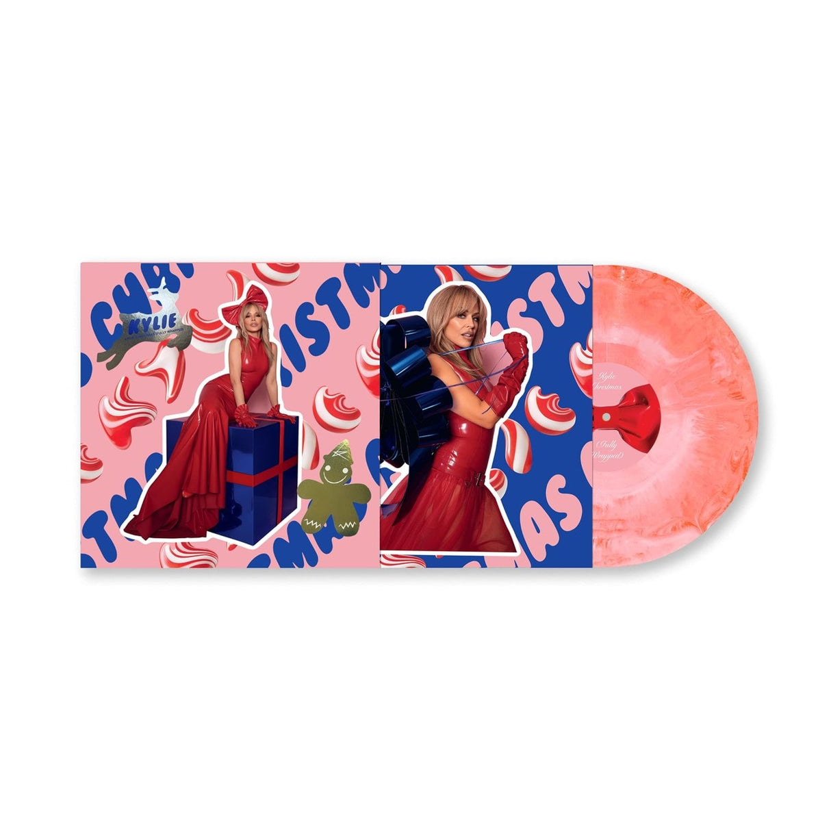 Kylie Minogue - Kylie Christmas (Fully Wrapped) - Limited Edition Pink Marble - Vinyl