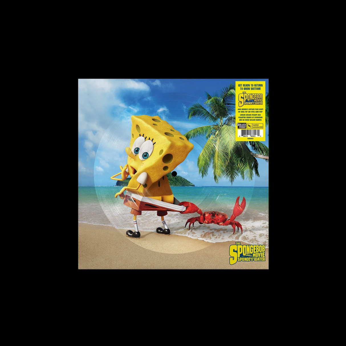 John Debney - The SpongeBob Movie: Sponge Out Of Water - Picture Disc - VINYL