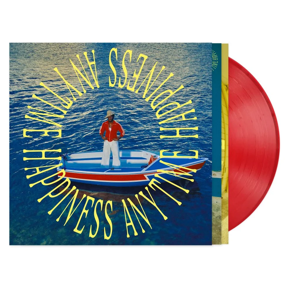 Leon Bridges Happiness Anytime Campari Red Vinyl