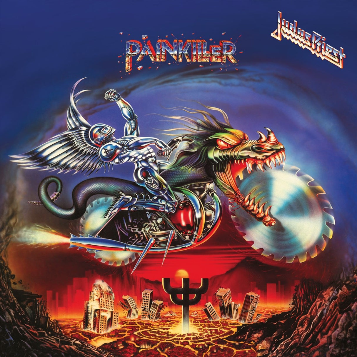 Judas - Priest Painkiller - Blue & White Marble Vinyl (National Album Day 2025)