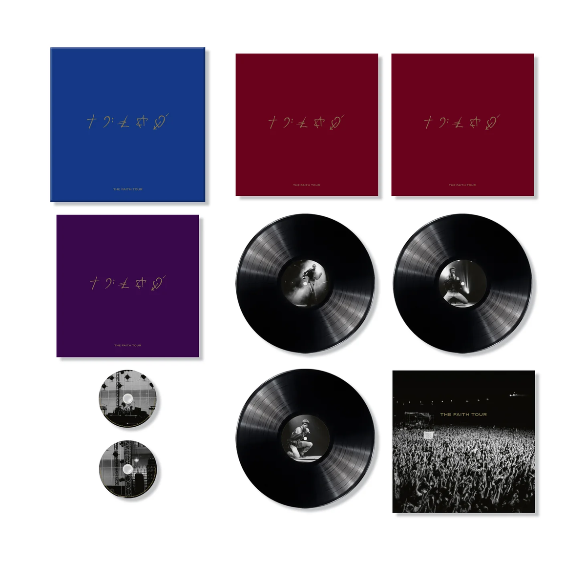 George Michael The Faith Tour Vinyl LP + CD Boxset