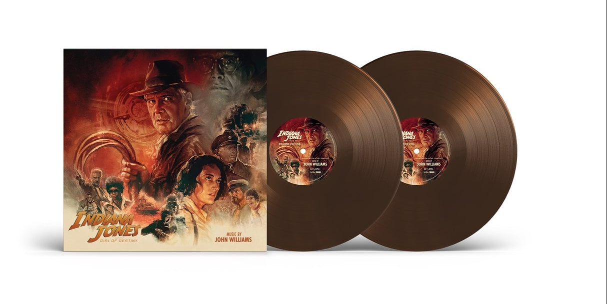 John Williams - Indiana Jones and the Dial of Destiny Brown 2LP Vinyl
