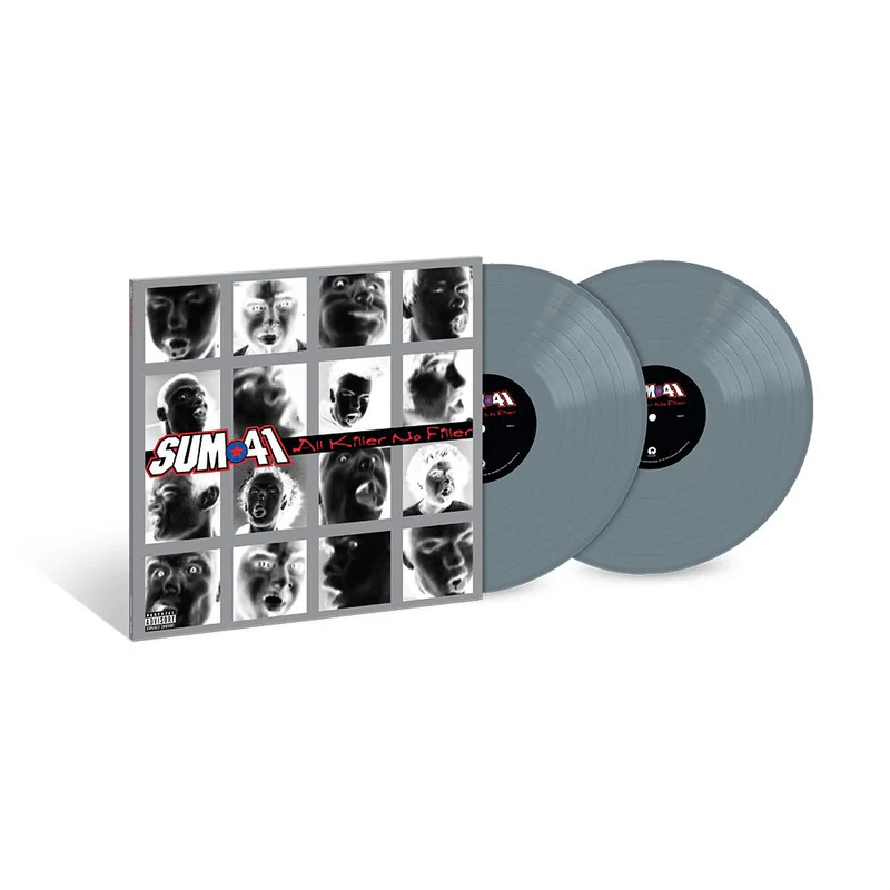Sum 41 - All Killer No Filler (25th Anniversary) (2LP Glow In The Dark Silver w/ Alt Artwork) Vinyl
