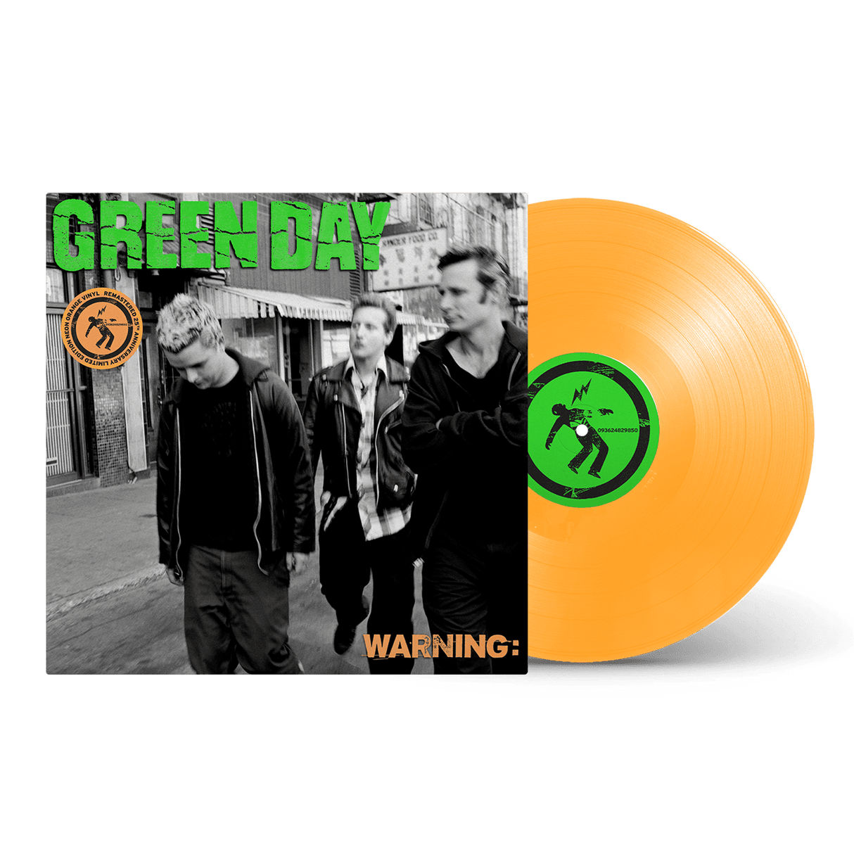 Green Day - Warning - 25th Anniversary Edition Neon Orange - Vinyl