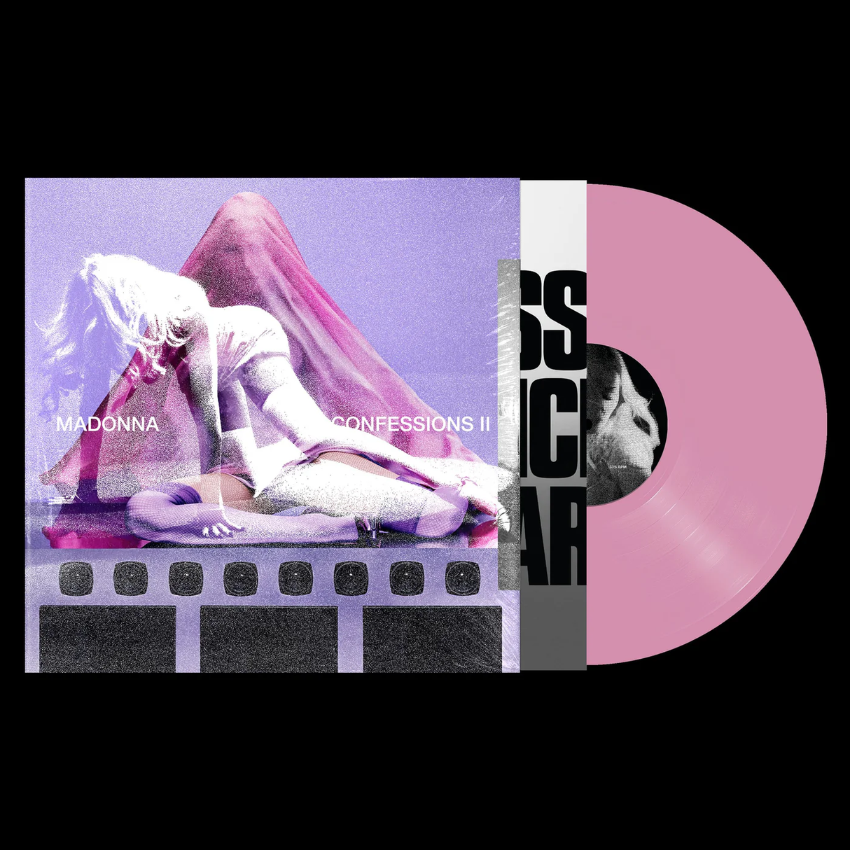 Madonna Confessions II Translucent Pink 2LP Deluxe Vinyl