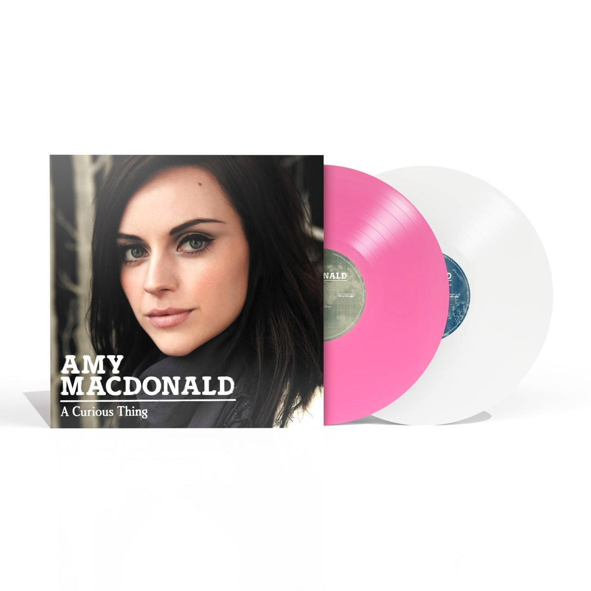 Amy McDonald - A Curious Thing - Pink & White 2LP (National Album Day 2025)