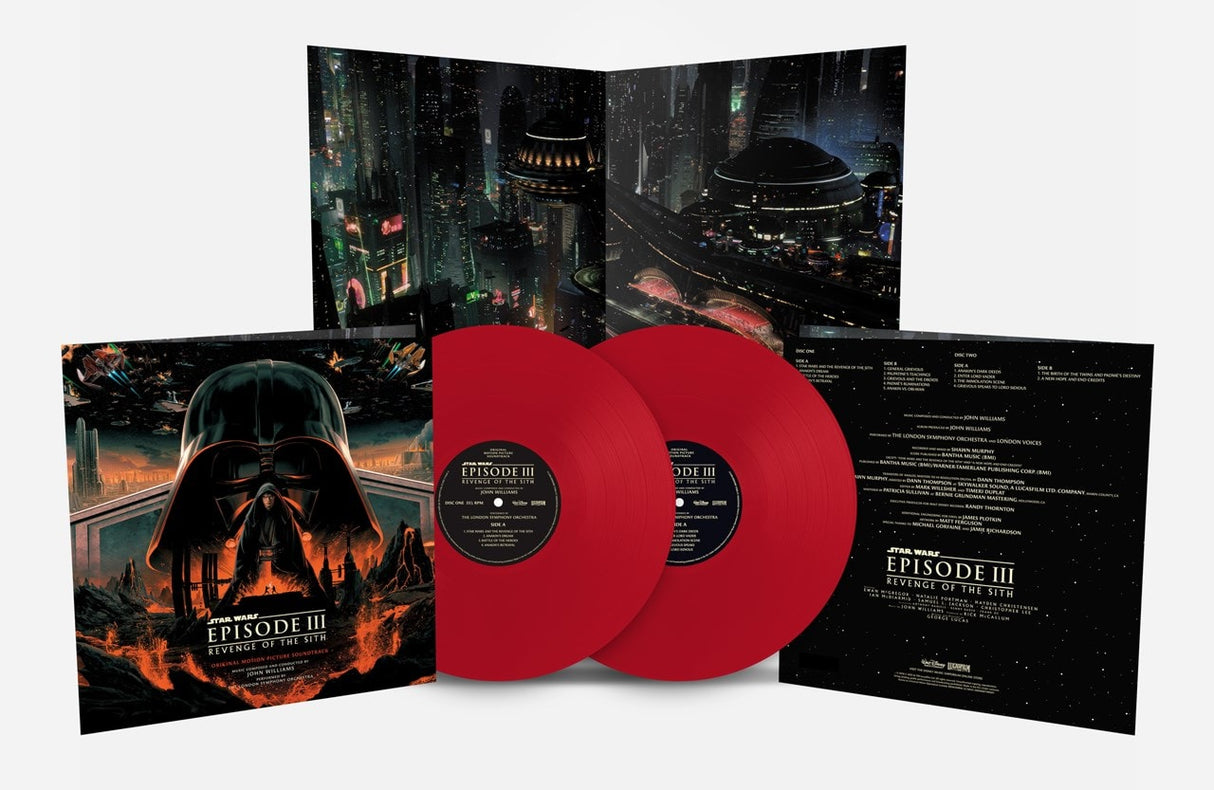 Star Wars - Episode III: Revenge of the Sith Red 2LP - London Symphony Orchestra - VINYL