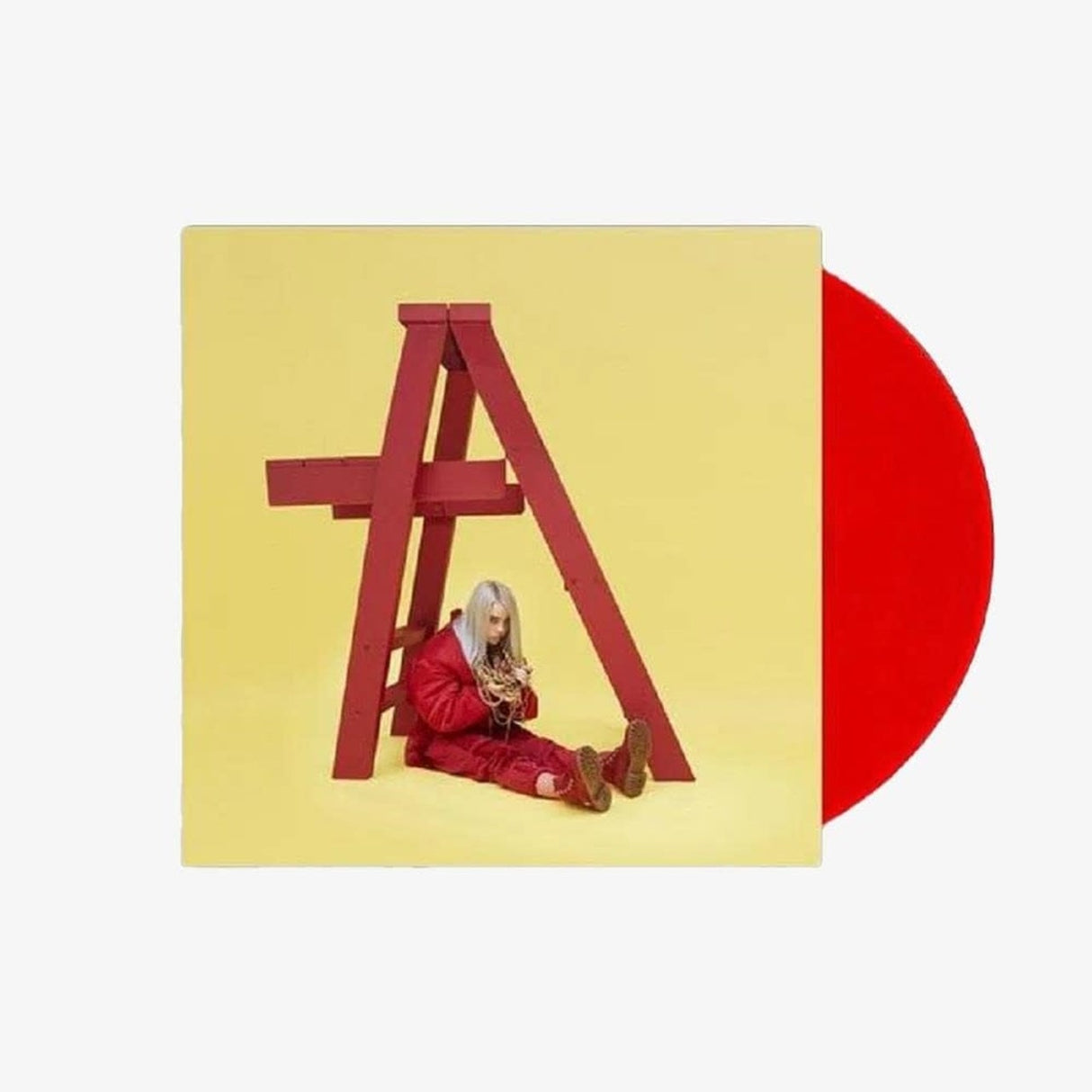 VIEW Billie Eilish Dont Smile at Me - Red Vinyl