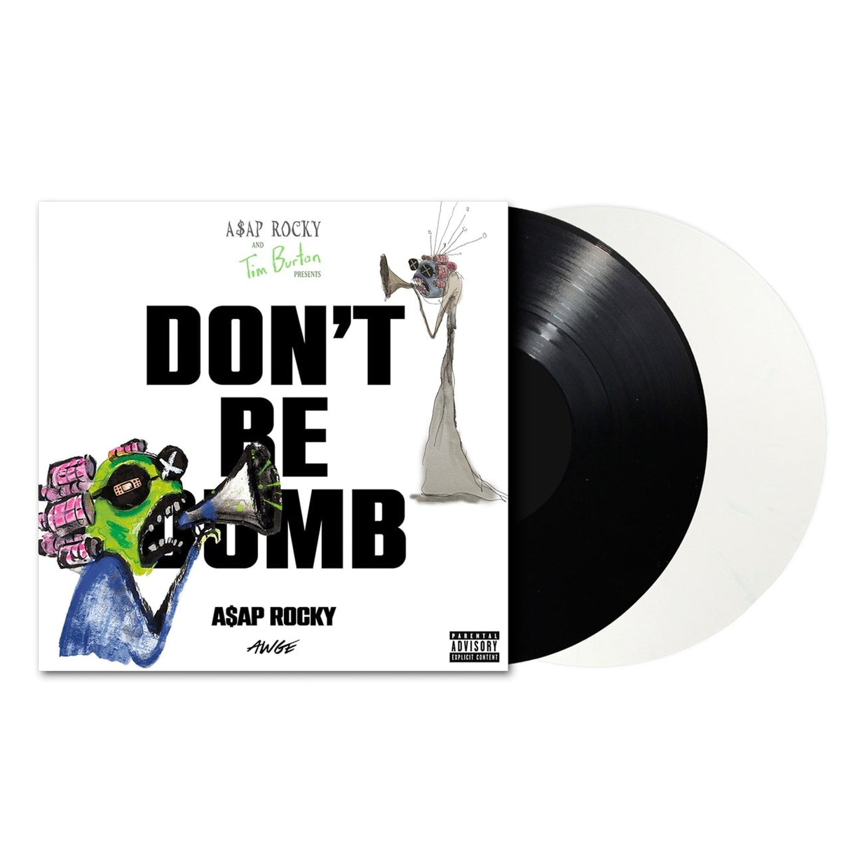 A$AP Rocky - Don't Be Dumb - Black & White 2LP