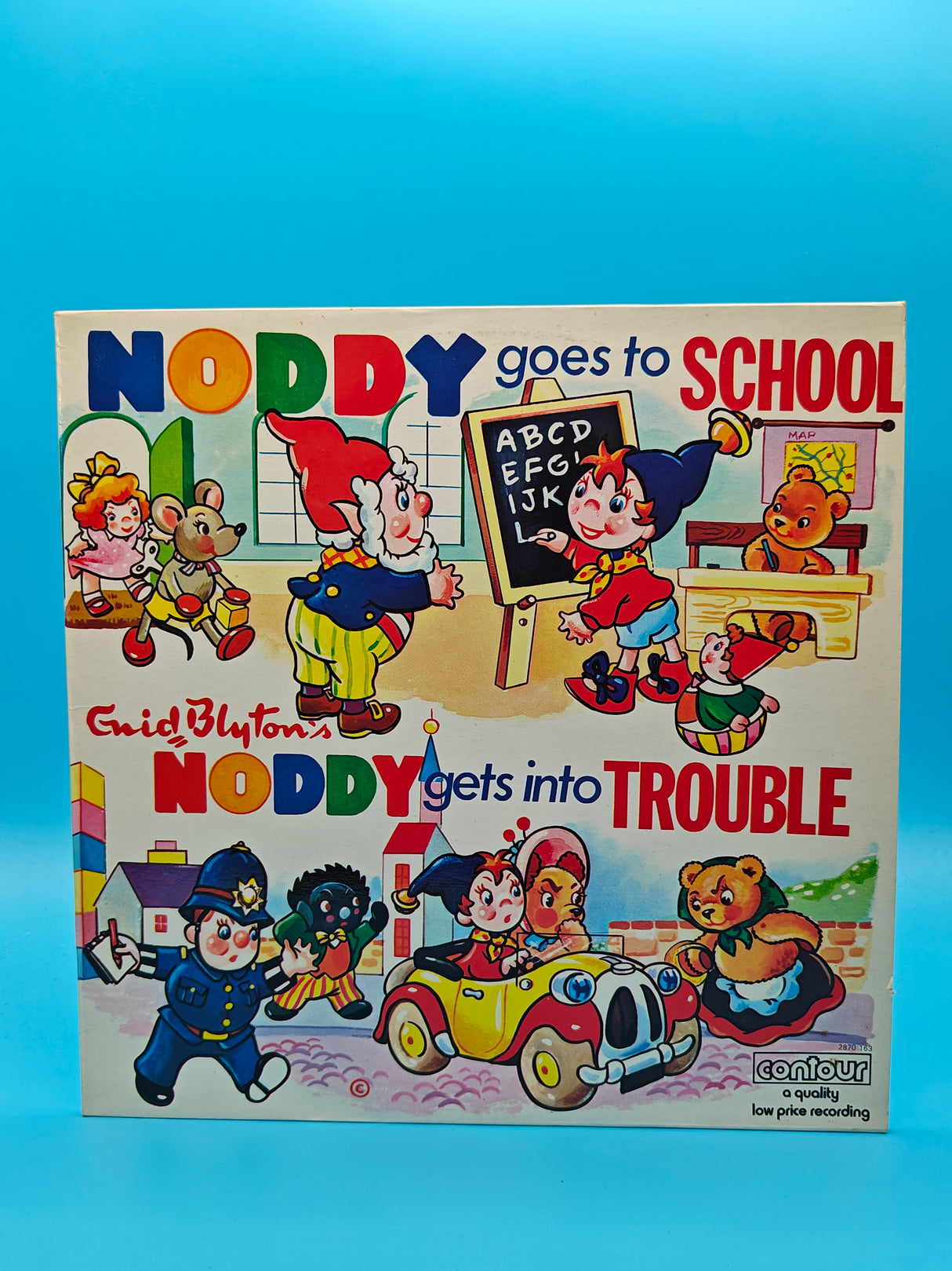Noddy Goes To School & Noddy Gets Into Trouble - Enid Blyton Vinyl