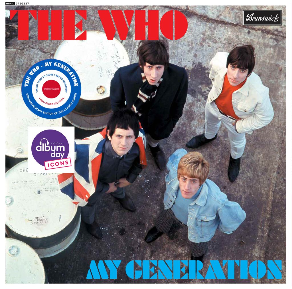 The Who - My Generation (60th Anniversary) Red Vinyl