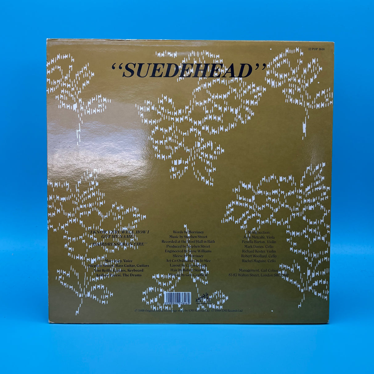 Morrissey - Suedehead 12" Single Vinyl
