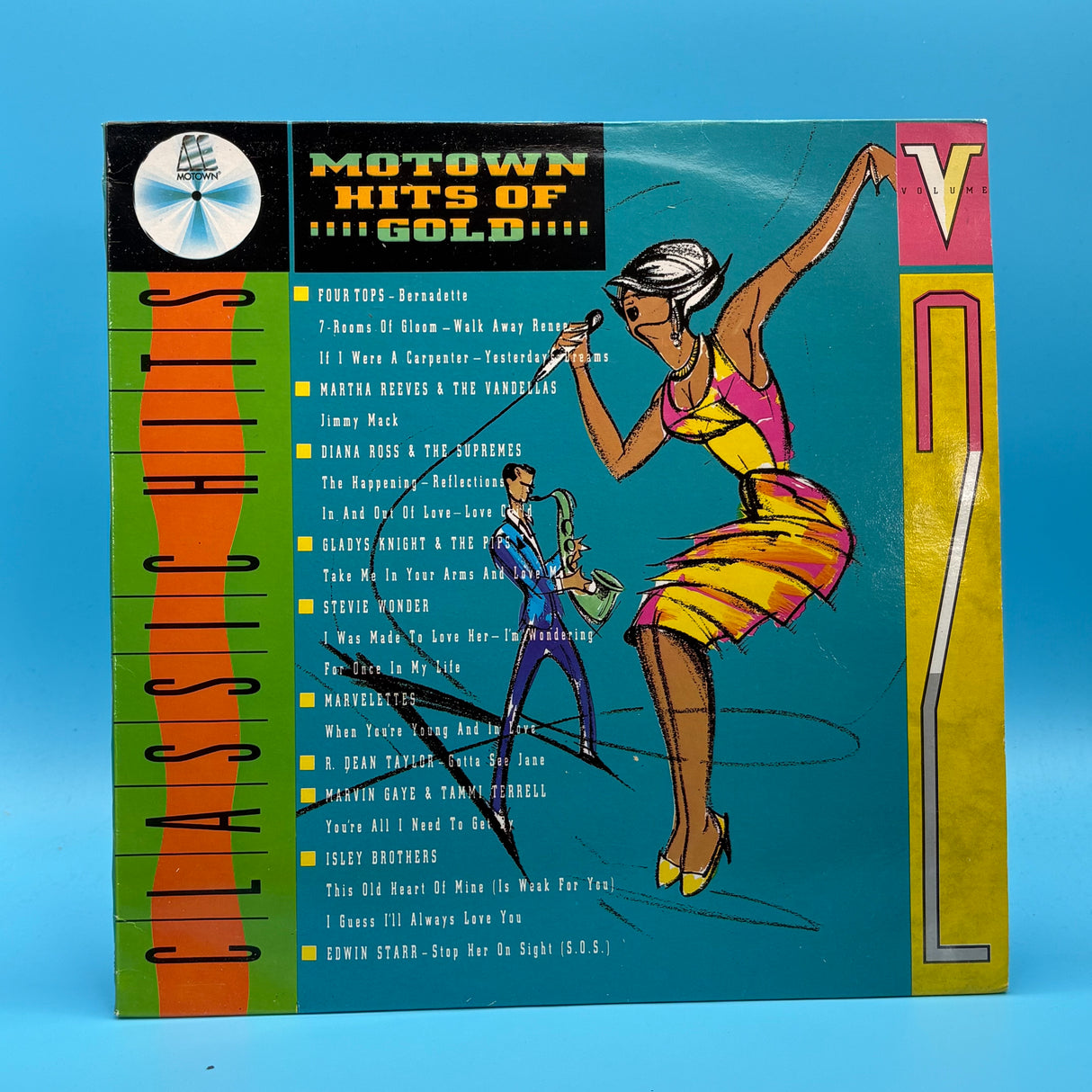 Motown Hits Of Gold Vol 2 Vinyl
