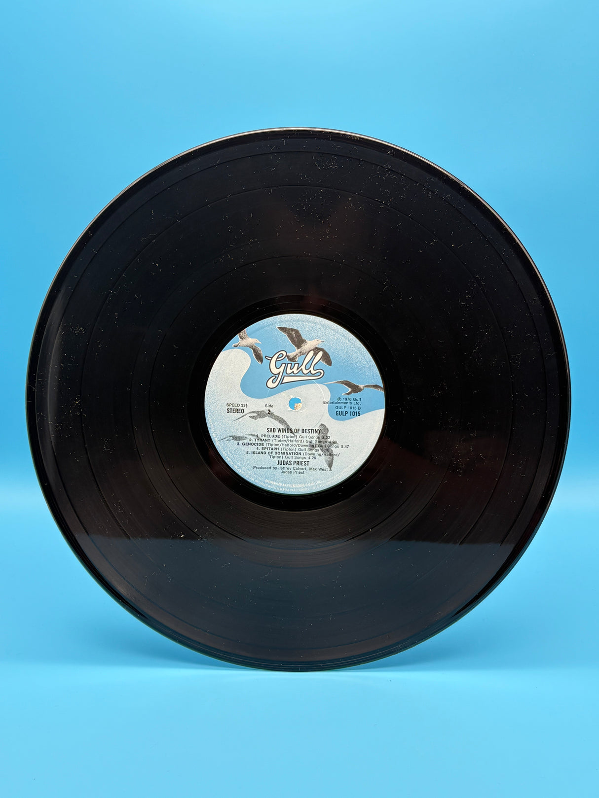 Judas Priest - Sad Wings Of Destiny Misprinted Sleeve Vinyl
