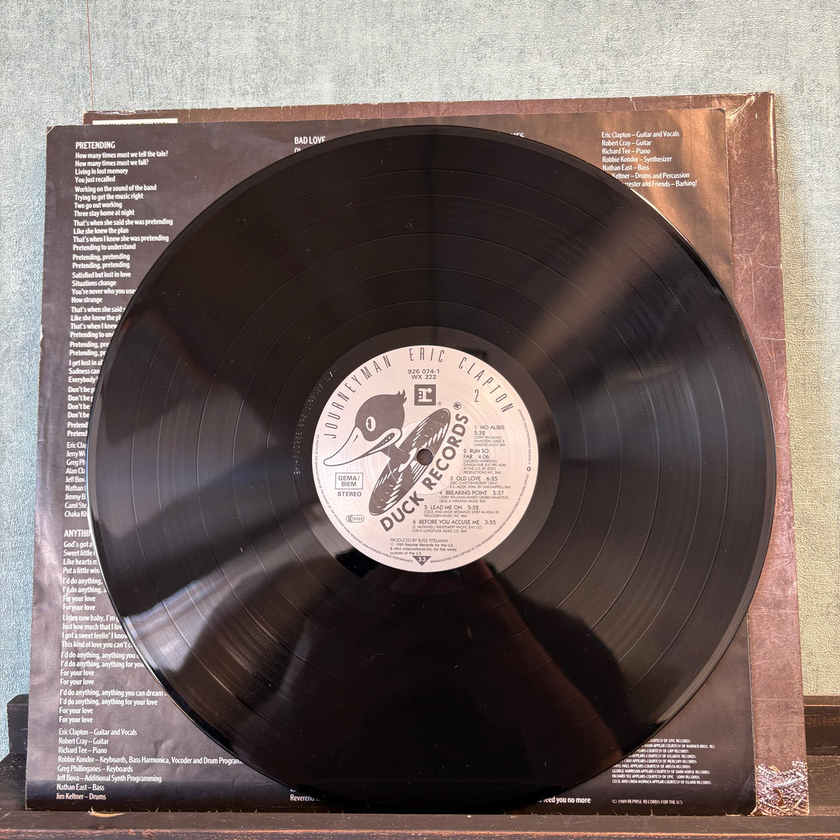 Eric Clapton - Journeyman - VINYL