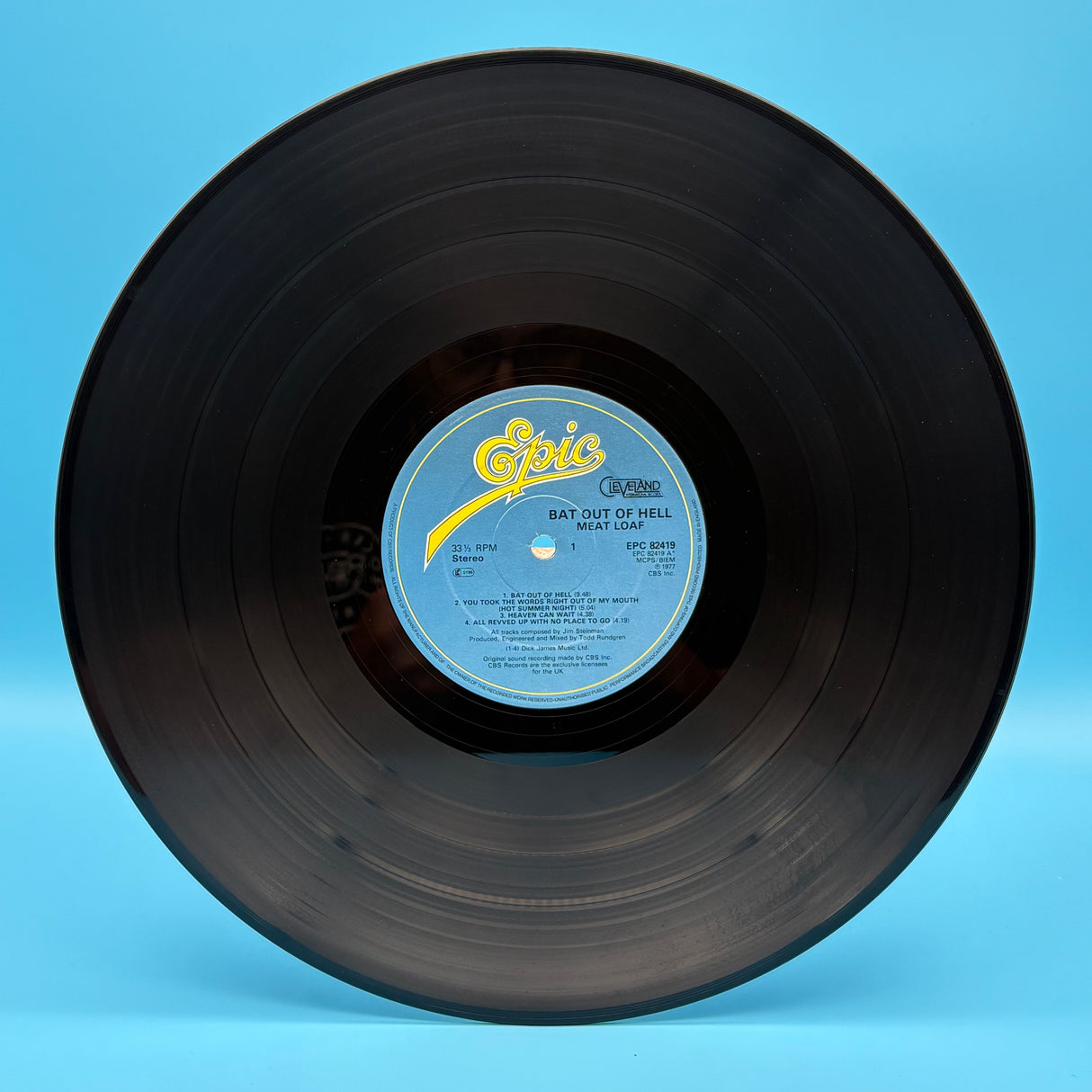 Meat Loaf - Bat Out Of Hell Vinyl