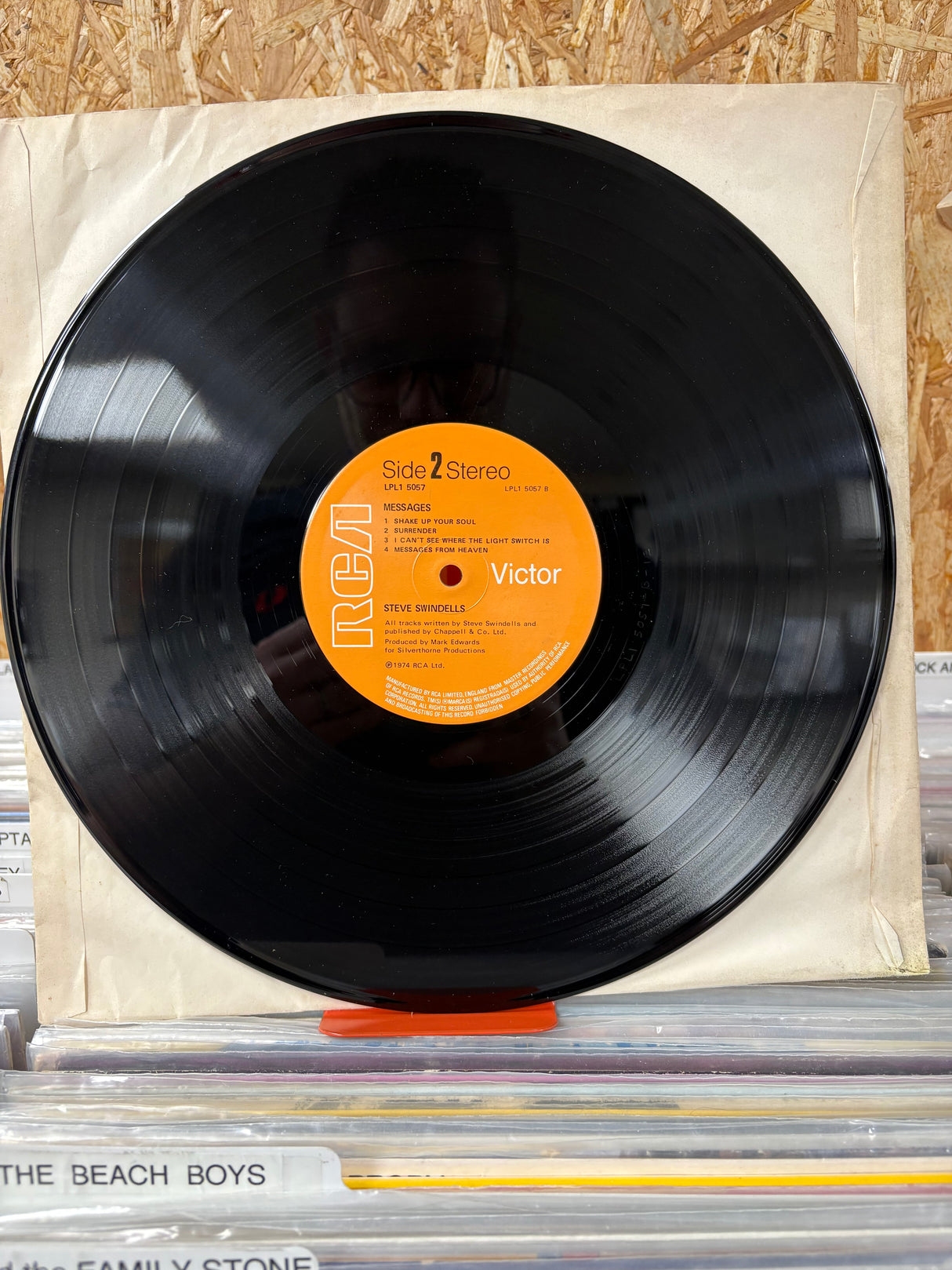 Steve Swindells - Messages - VINYL