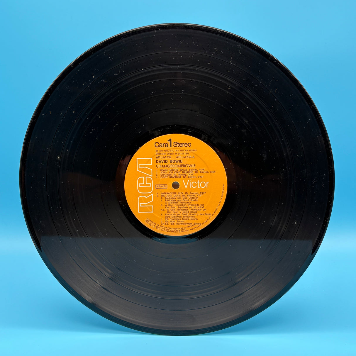 David Bowie - ChangesOneBowie Spainish Pressing Vinyl
