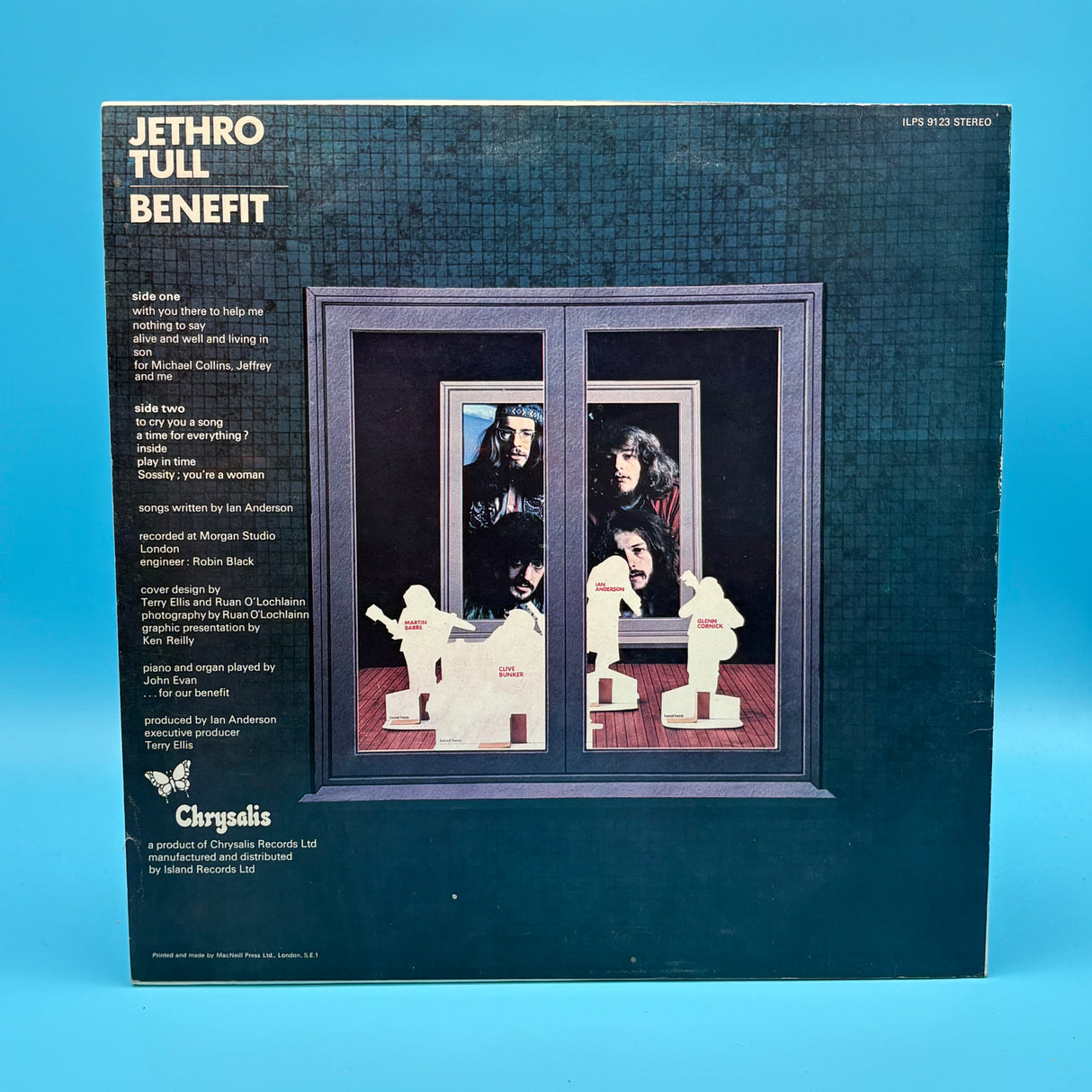 Jethro Tull - Benefit Island Records Vinyl