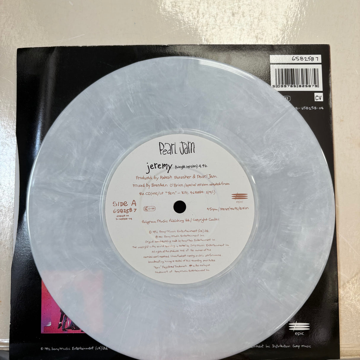 Pearl Jam - Jeremy White Vinyl