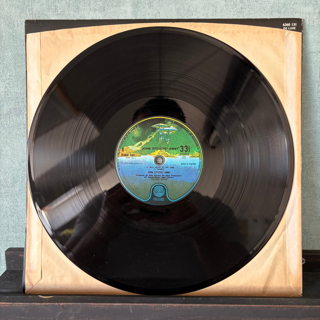 John Stevens - Away - Vertigo Spaceship Label - VINYL