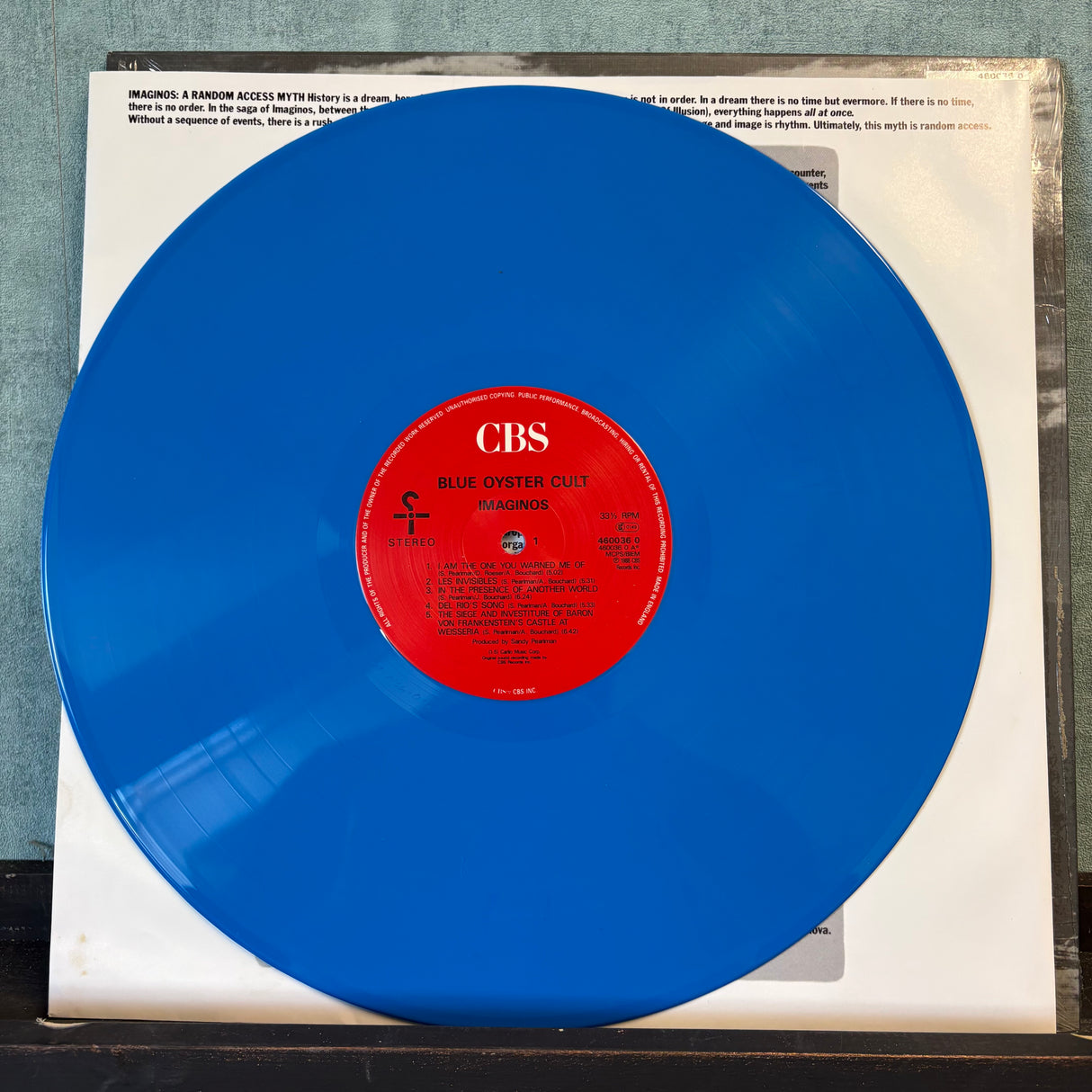 Blue Oyster Cult - Imaginos - Blue VINYL
