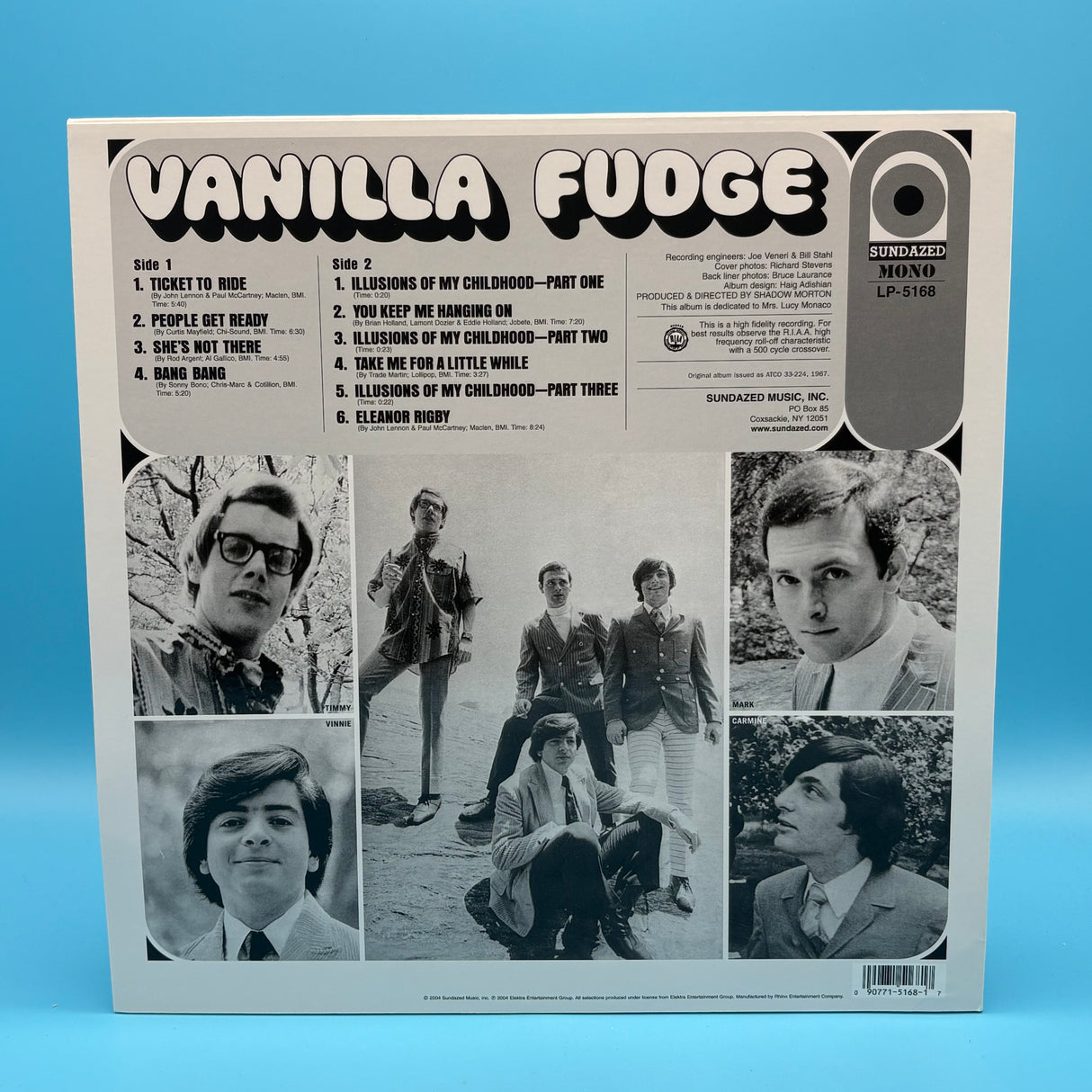 Vanilla Fudge - Self Titled Vinyl
