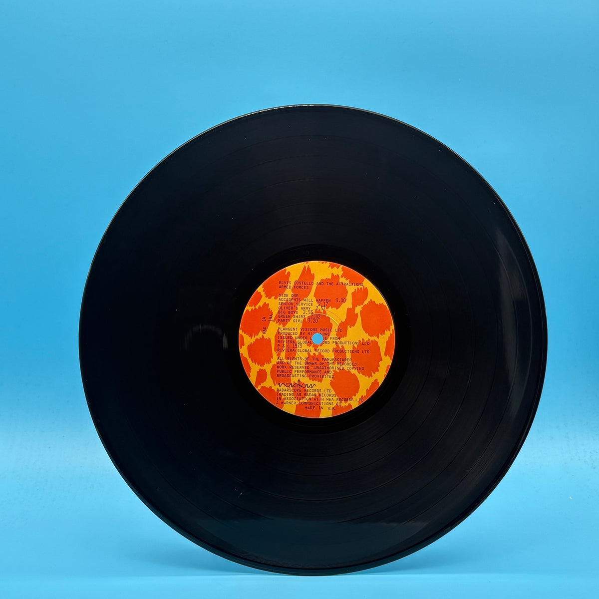 Elvis Costello - Armed Forces w/ Postcards and EP Vinyl