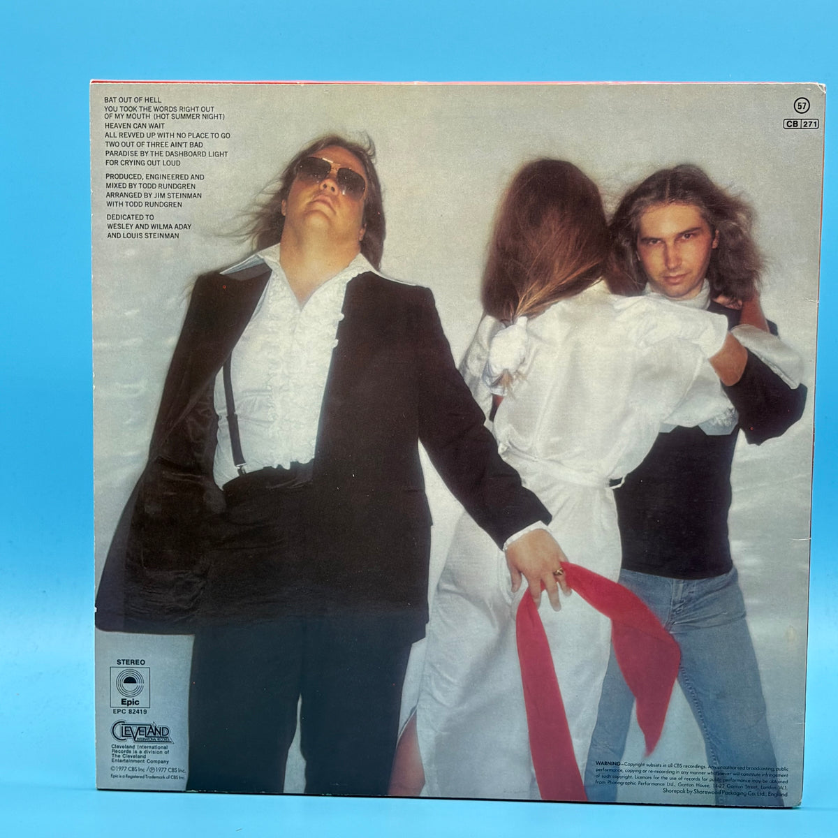 Meat Loaf - Bat Out Of Hell Vinyl