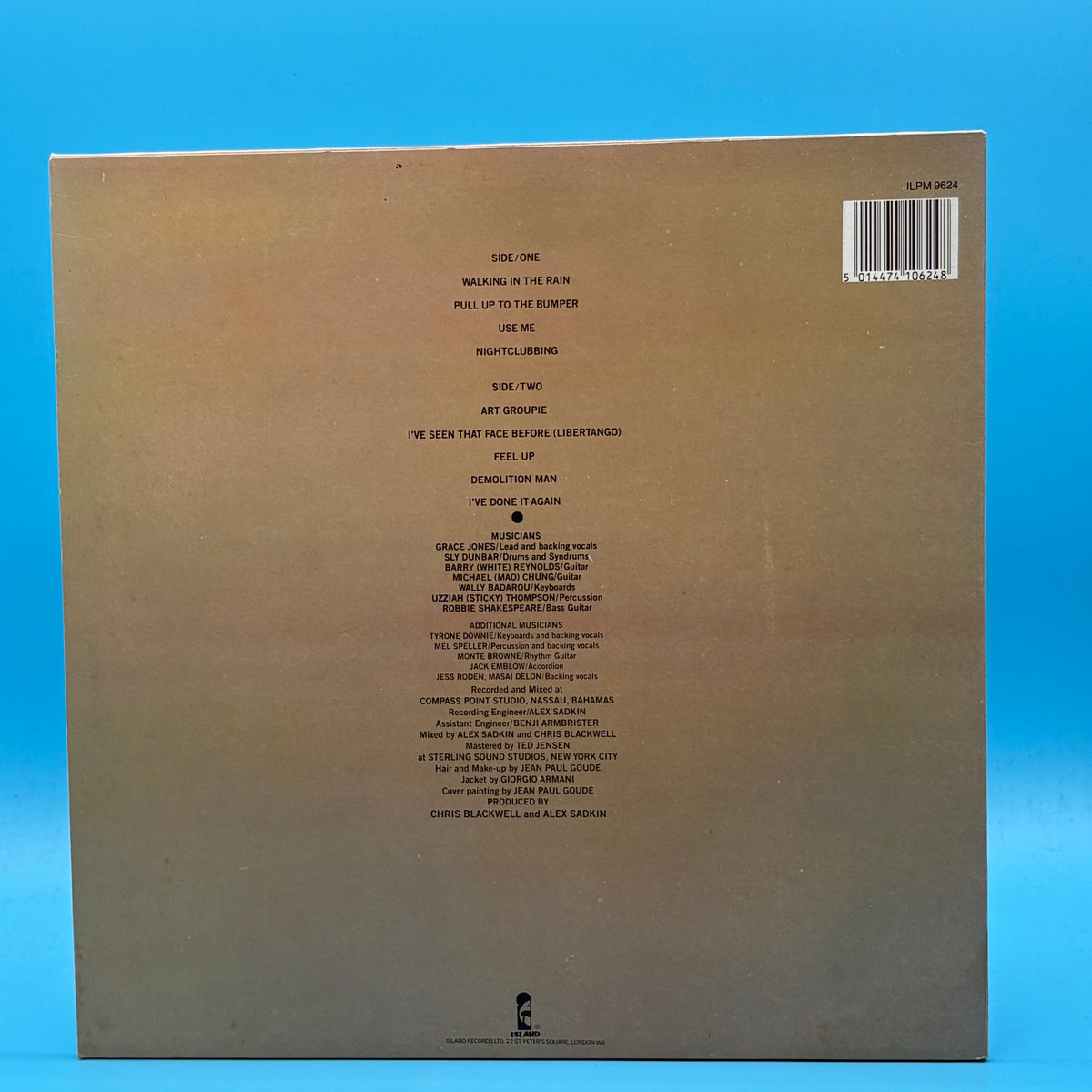 Grace Jones - Nightclubbing (Island Life Collection) Vinyl