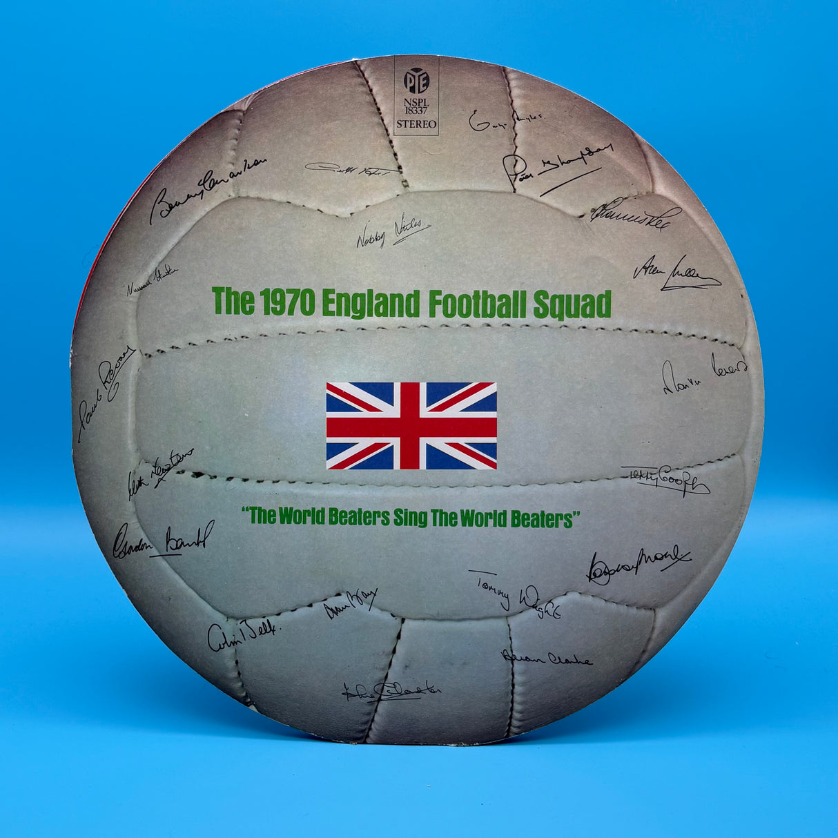The 1970 England Football Squad - The World Beaters Vinyl