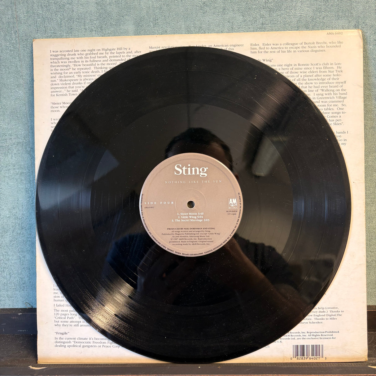 Sting - …Nothing Like The Sun - VINYL