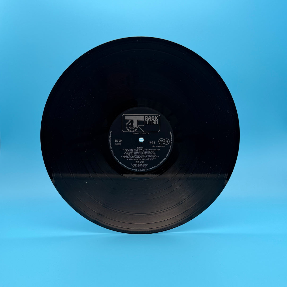 The Who - Tommy Original Pressing Vinyl