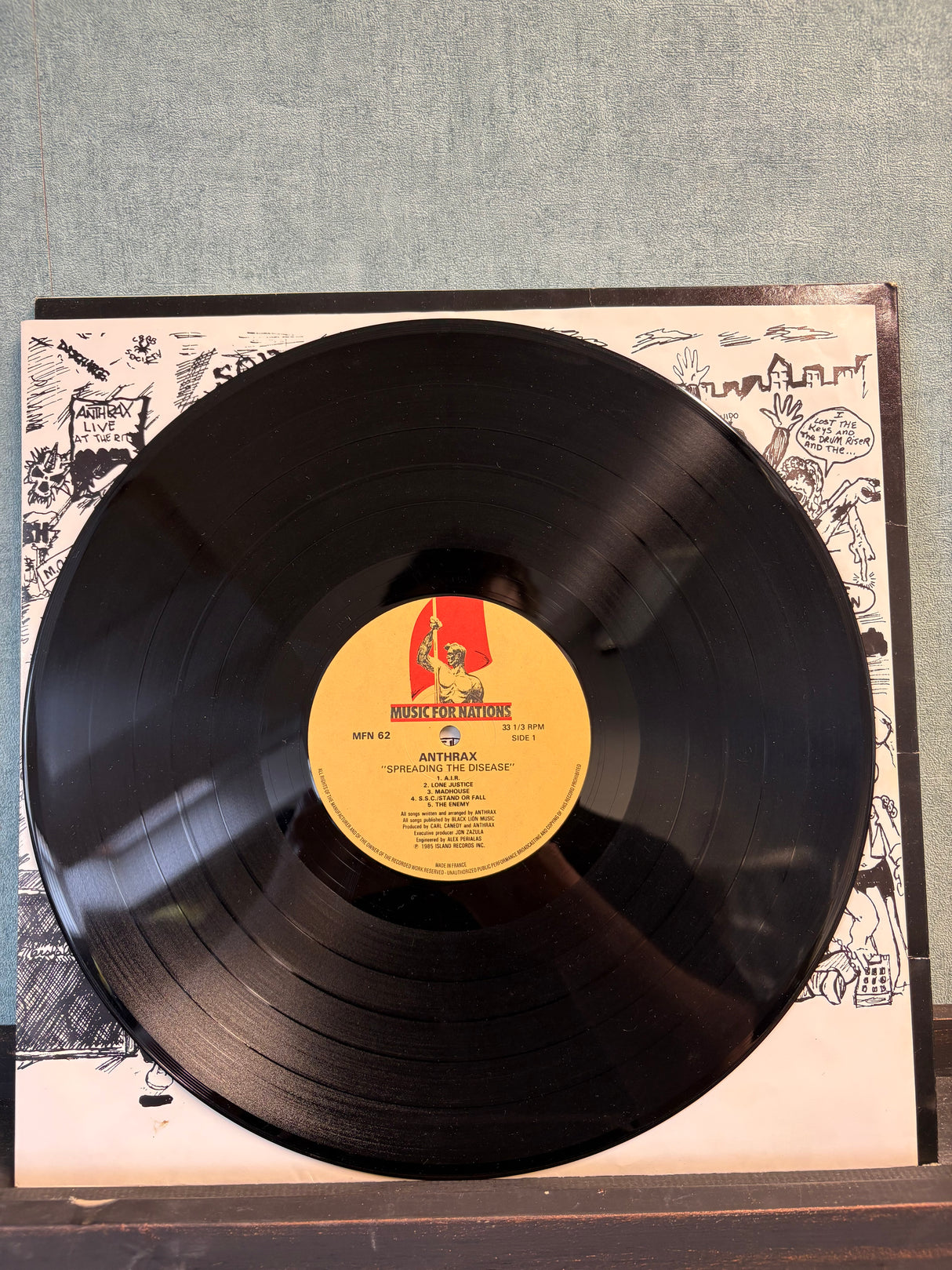 Anthrax - Spreading Disease - VINYL