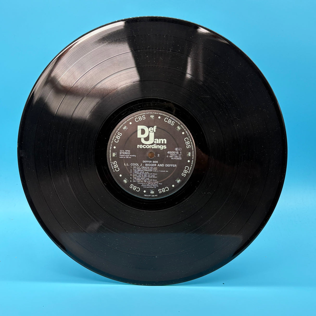 LL Cool J - Bigger And Deffer (BAD) Original Vinyl